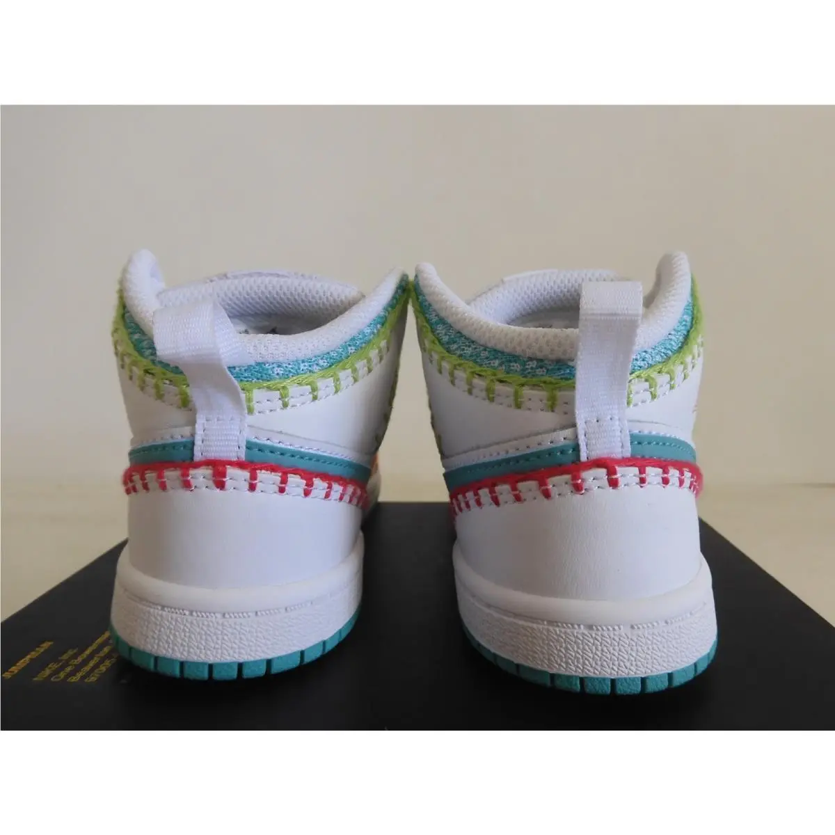 Nike shoes - Air Jordan 1 Mid - Air Mid - White (UPC: 195869197296) 2