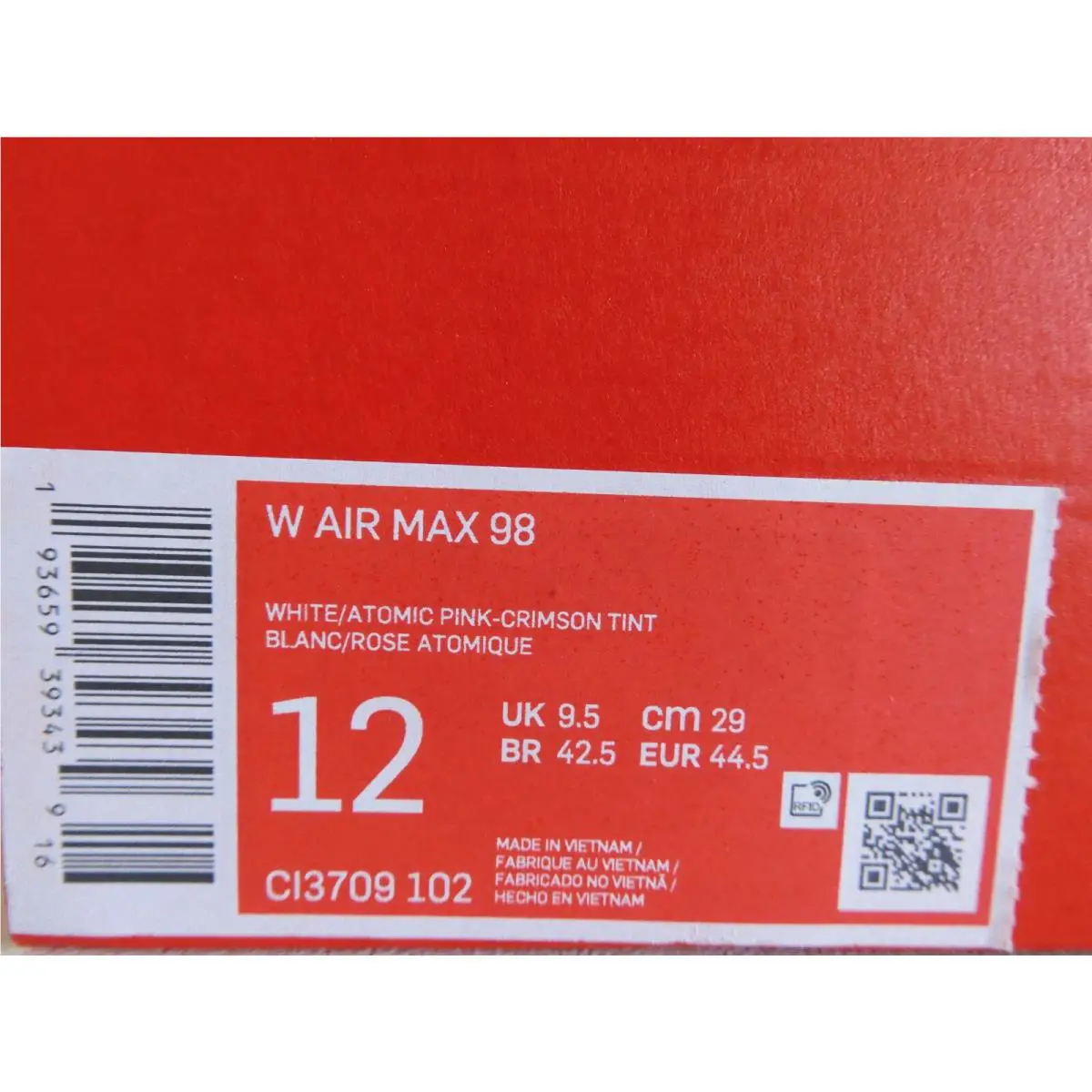 Nike shoes - Nike Air Max 98 - Air Max - White (UPC: 193659393439) 3