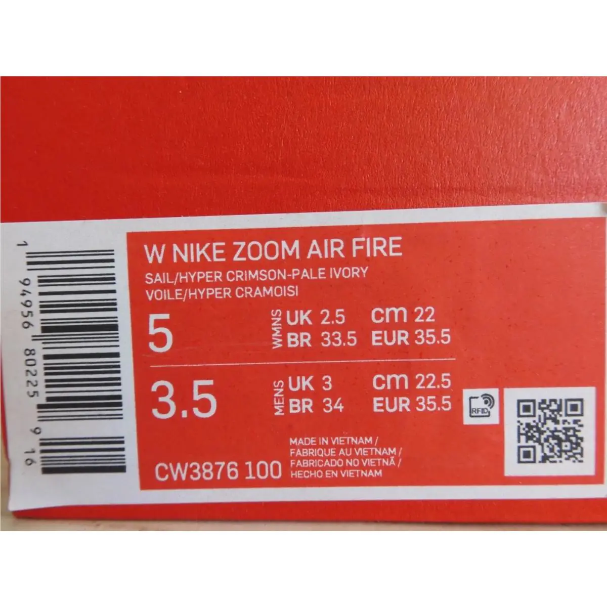 Nike shoes - Nike Zoom Air - Zoom Air - CW3876-100 - Multicolor (UPC: 194956802259) 3