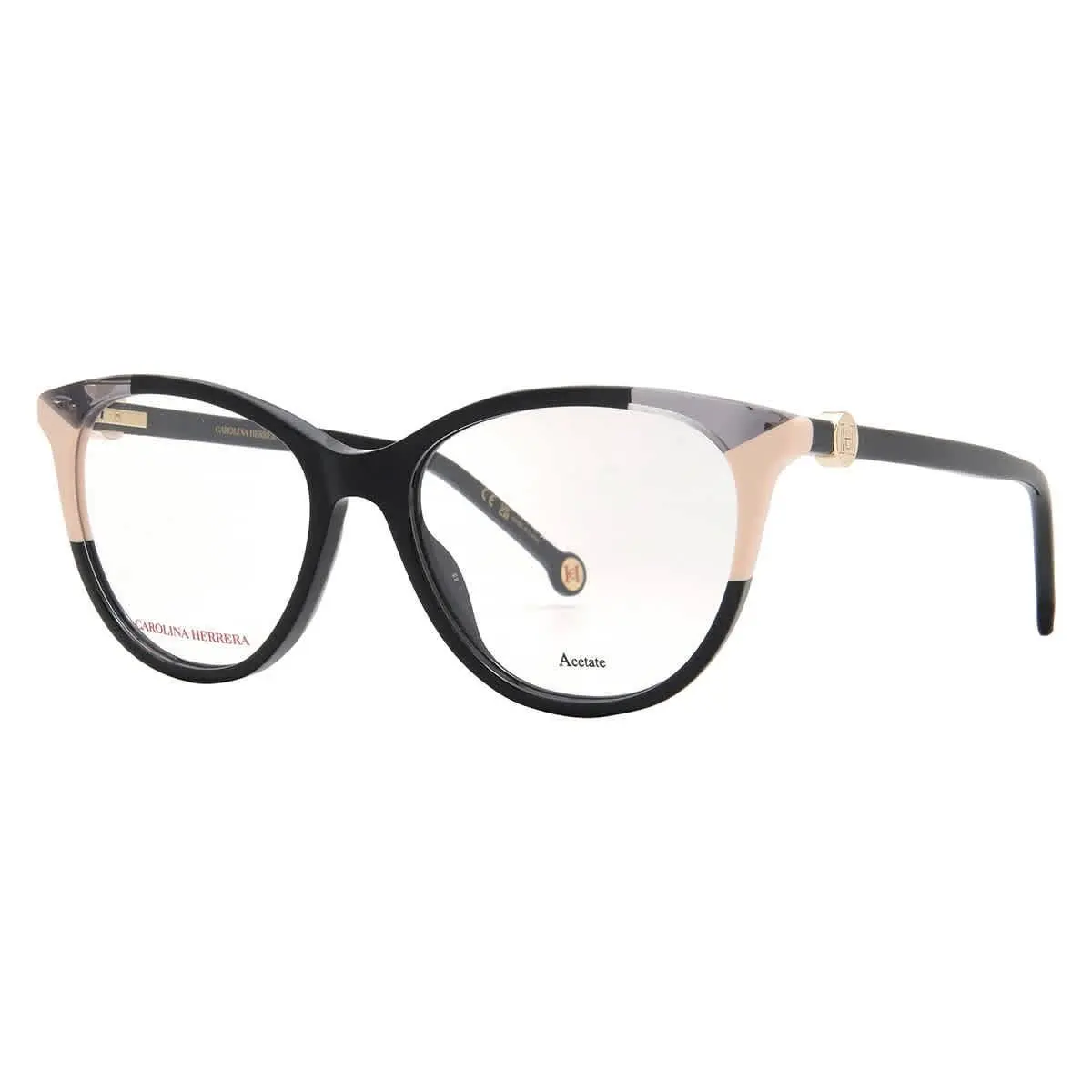 Carolina Herrera Demo Cat Eye Ladies Eyeglasses CH 0054 0KDX 53 CH 0054 0KDX 53 - Multi, Frame: Multi