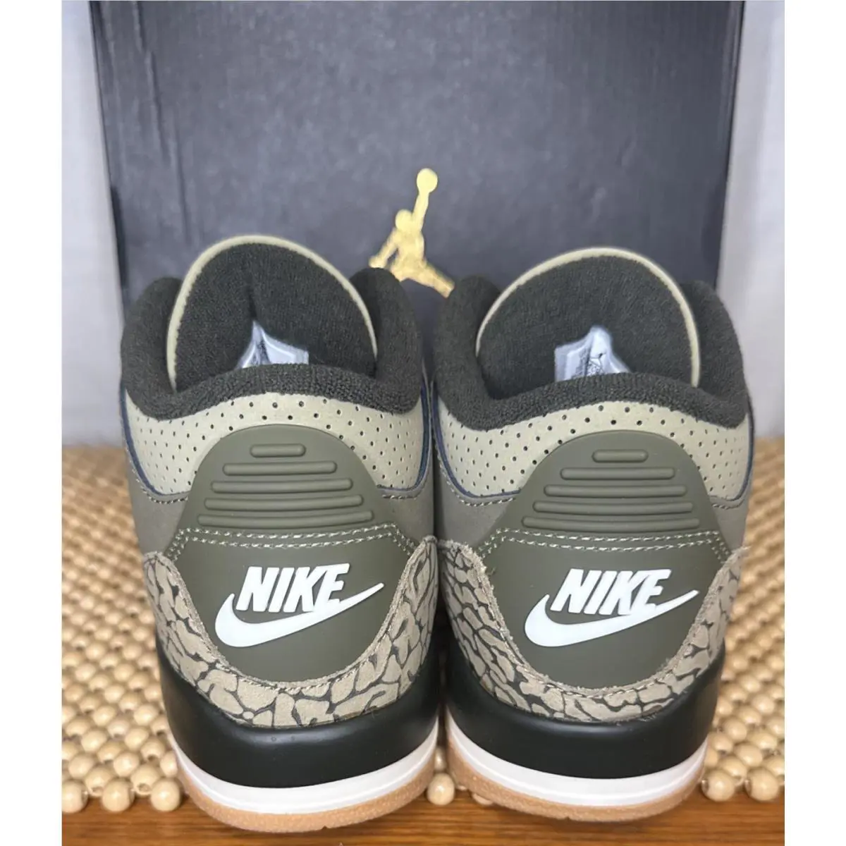 Nike shoes - Jordan 3 Retro - Retro - Olive Green (UPC: 0198486327626) 9