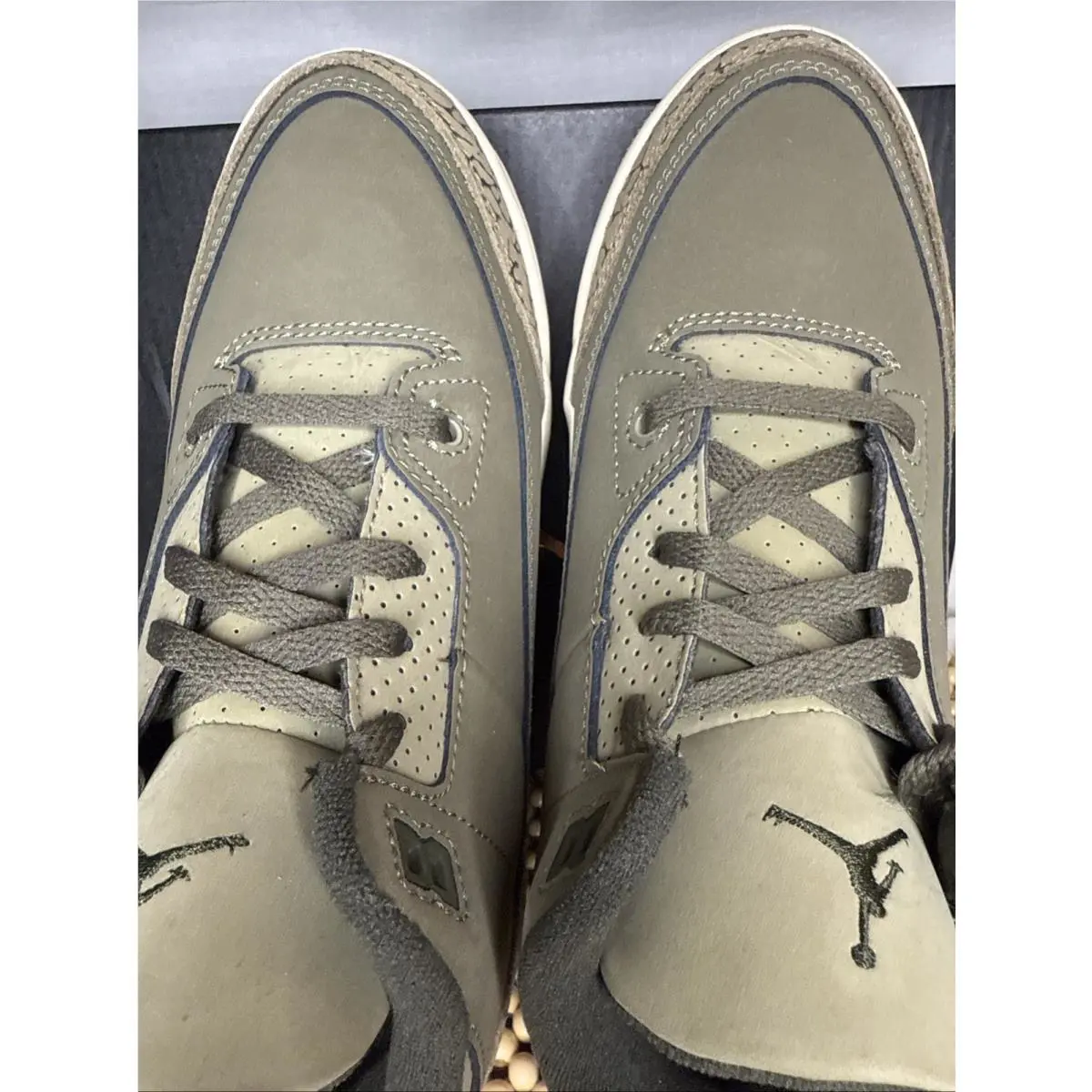 Nike shoes - Jordan 3 Retro - Retro - Olive Green (UPC: 0198486327626) 12