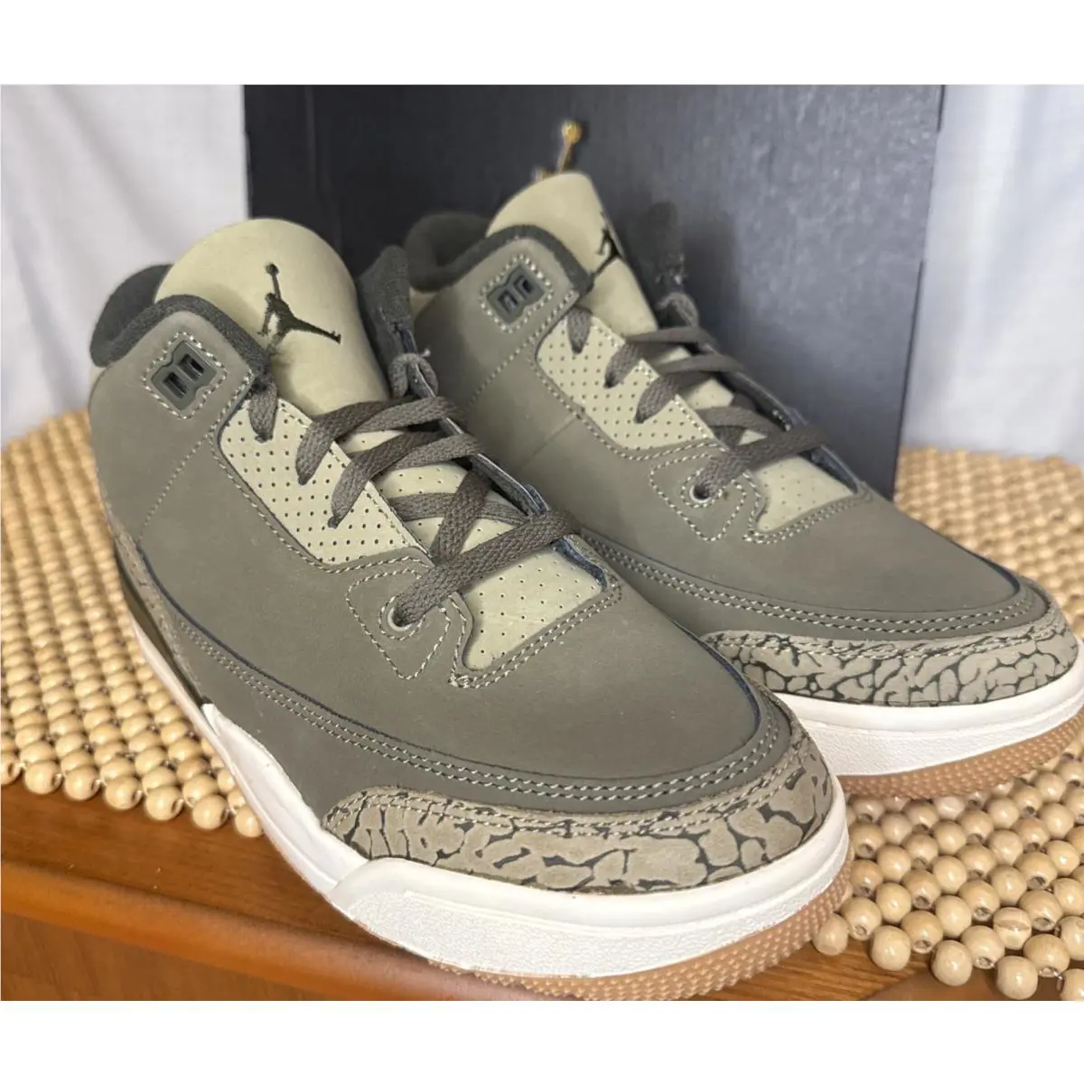 Nike shoes - Jordan 3 Retro - Retro - Olive Green (UPC: 0198486327626) 5