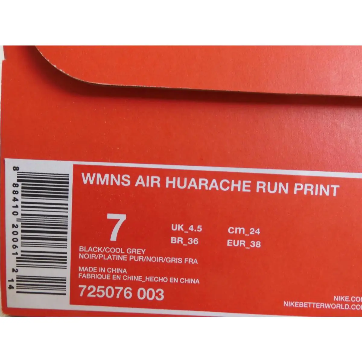 Nike shoes - Nike Air Huarache Run - Air Huarache Run - 725076 003 - Black (UPC: 888410200612) 3