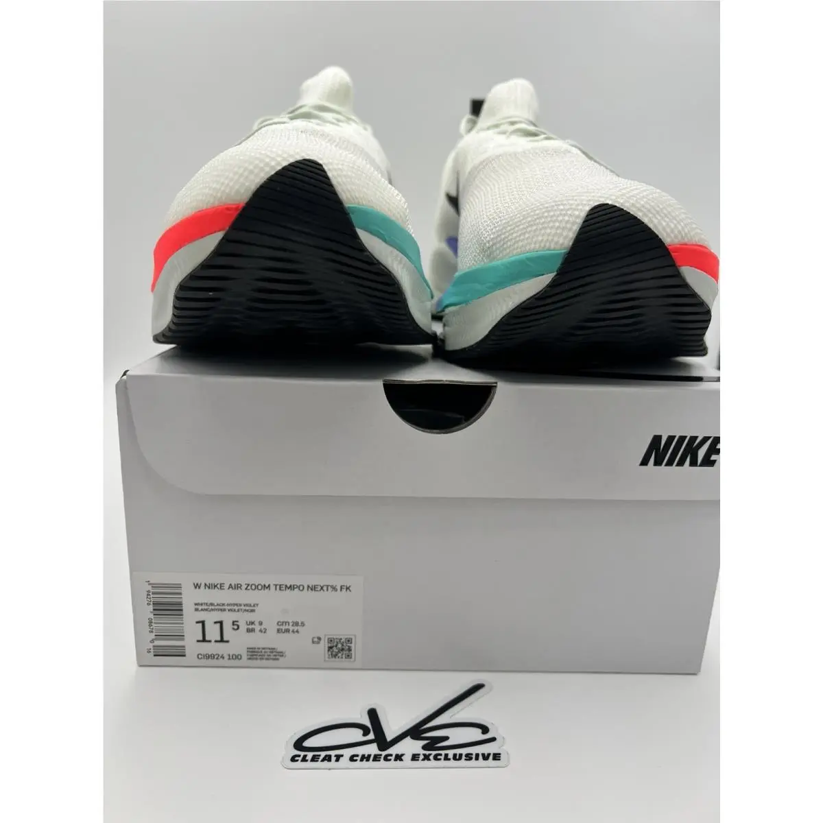 Nike shoes - Nike Air Zoom Tempo - Air Zoom Tempo - CI9924-100 - White (UPC: 194276086766) 8