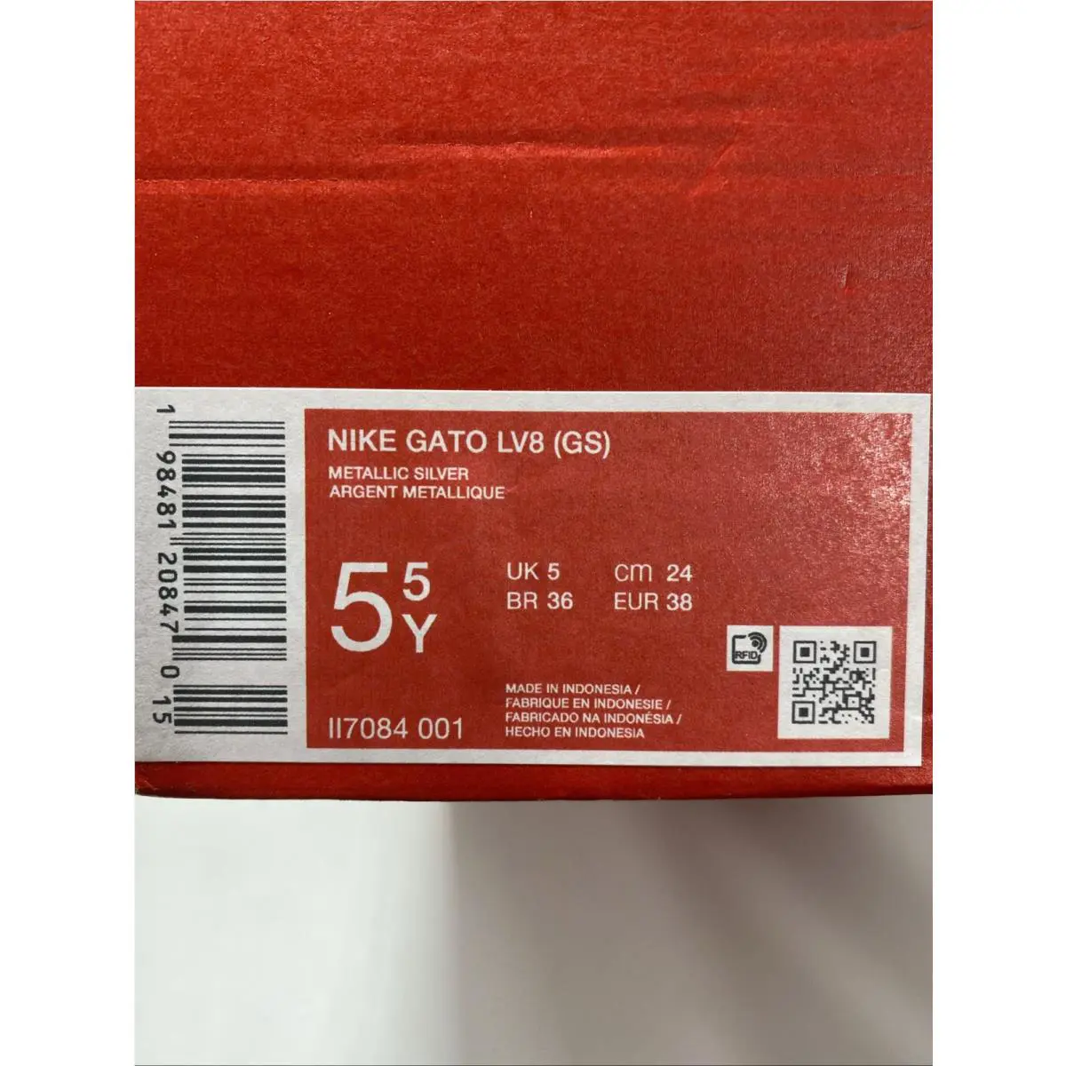 Nike shoes - Nike Gato - Gato - II7084 001 - Metallic Silver (UPC: 198481208661) 6