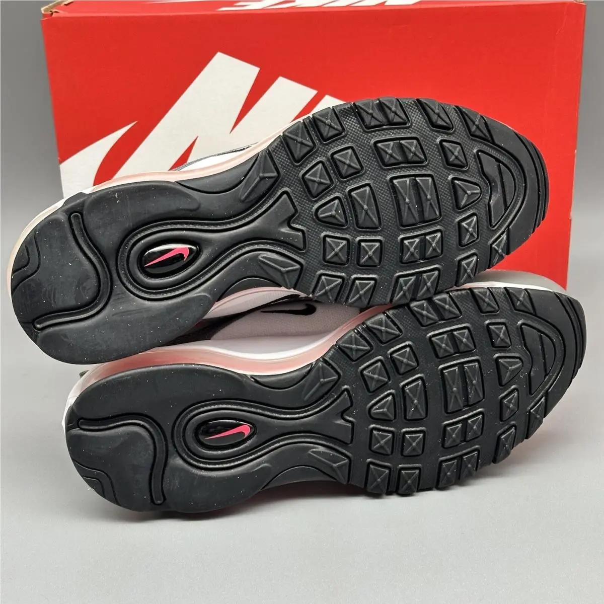 Nike shoes - Nike Air Max 97 - Air Max - White Grey Red 5