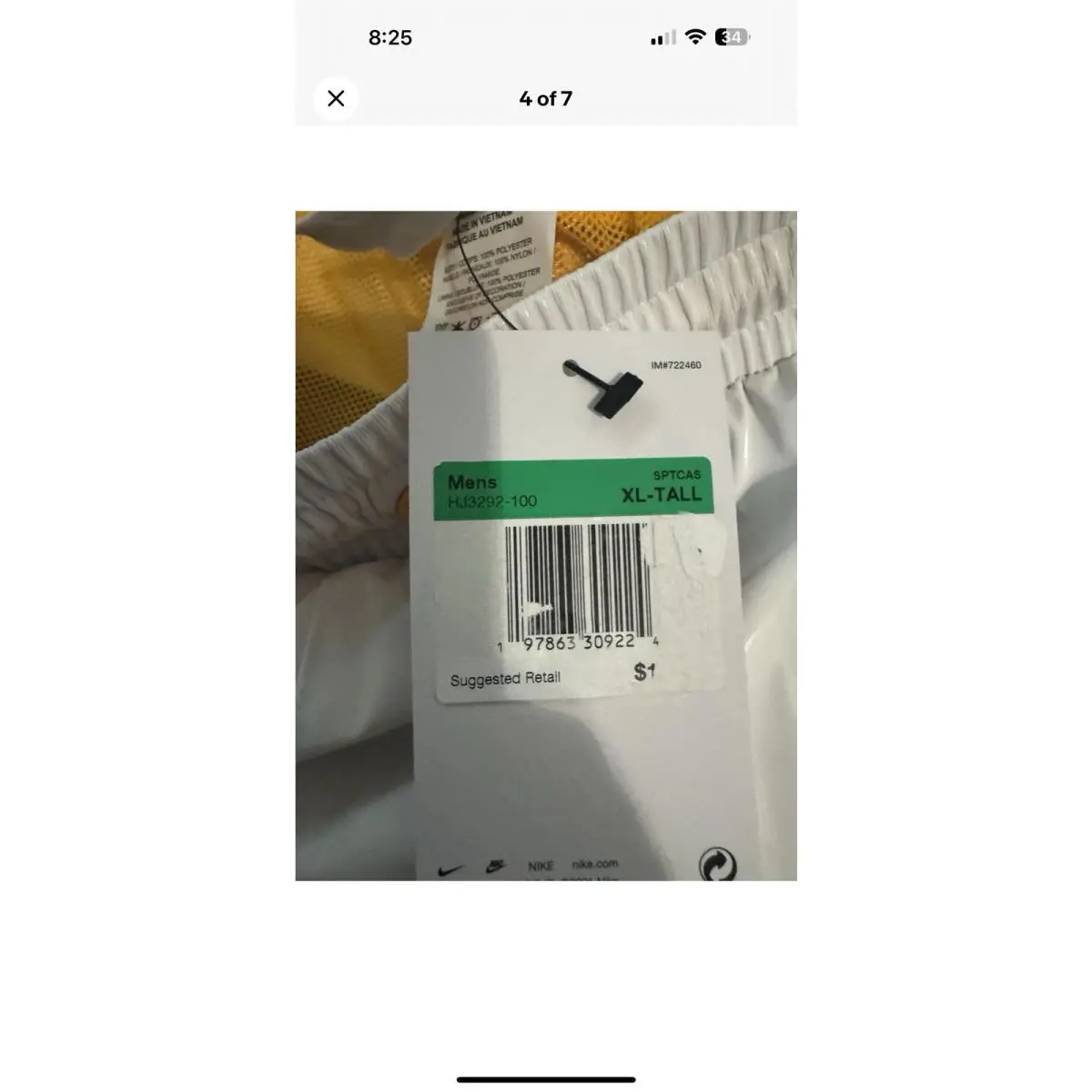 Nike clothing - Nike Project F.R.O.G. - Project - HJ3292-100 - White/Olive Aura/Taupe Grey/Sundial 7