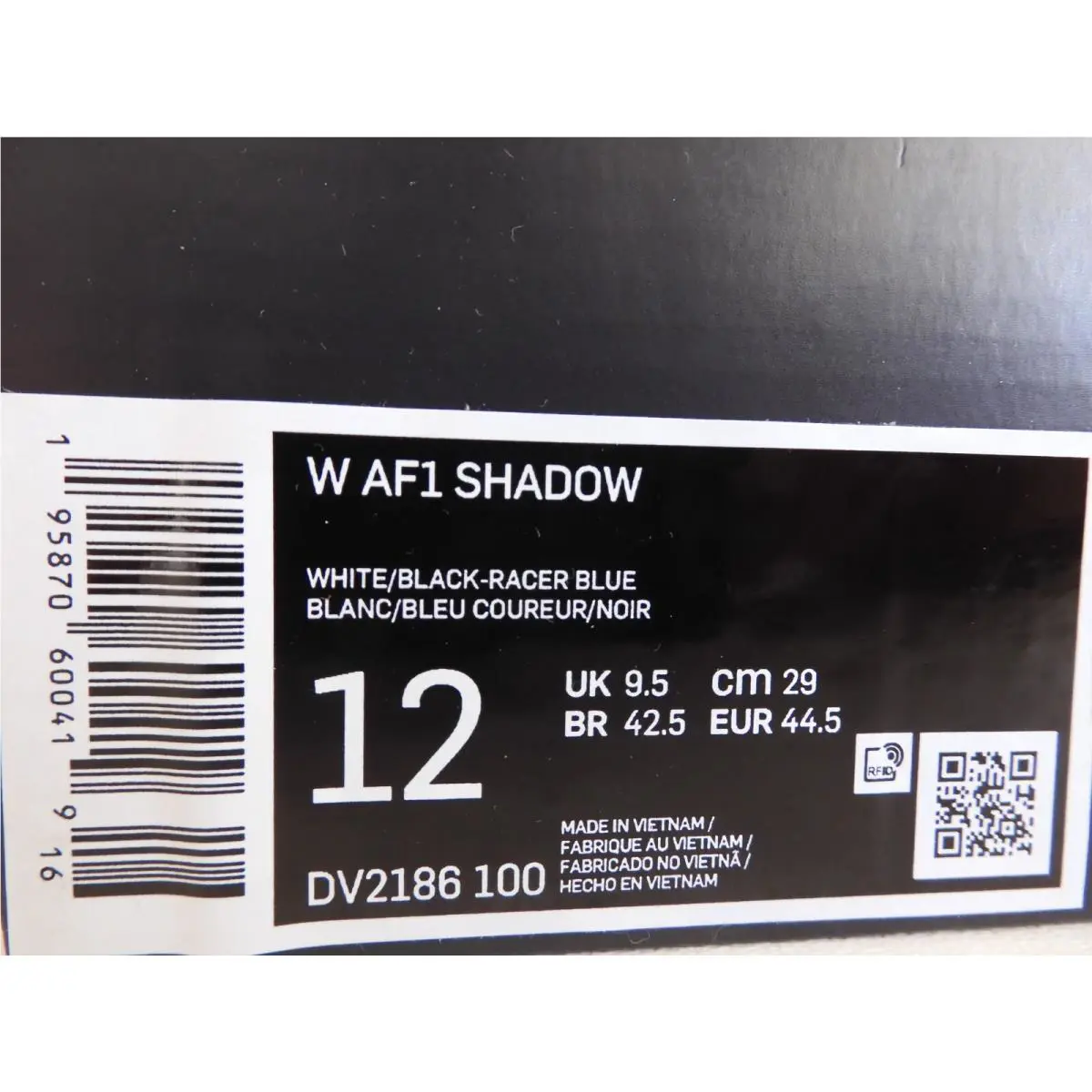 Nike shoes - Nike Air Force 1 Shadow - DV2186-100 - White (UPC: 195870600419) 3