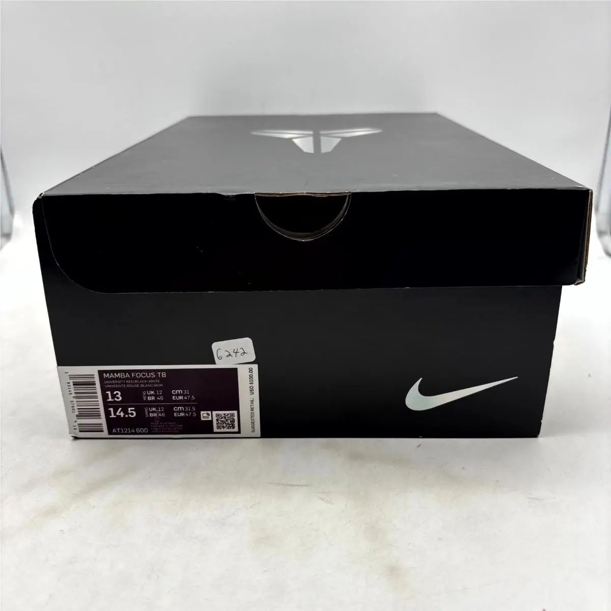 Nike shoes - Nike Mamba Focus AT1214-600 - Mamba Focus - AT1214-600 - Red (UPC: 193145376014) 6