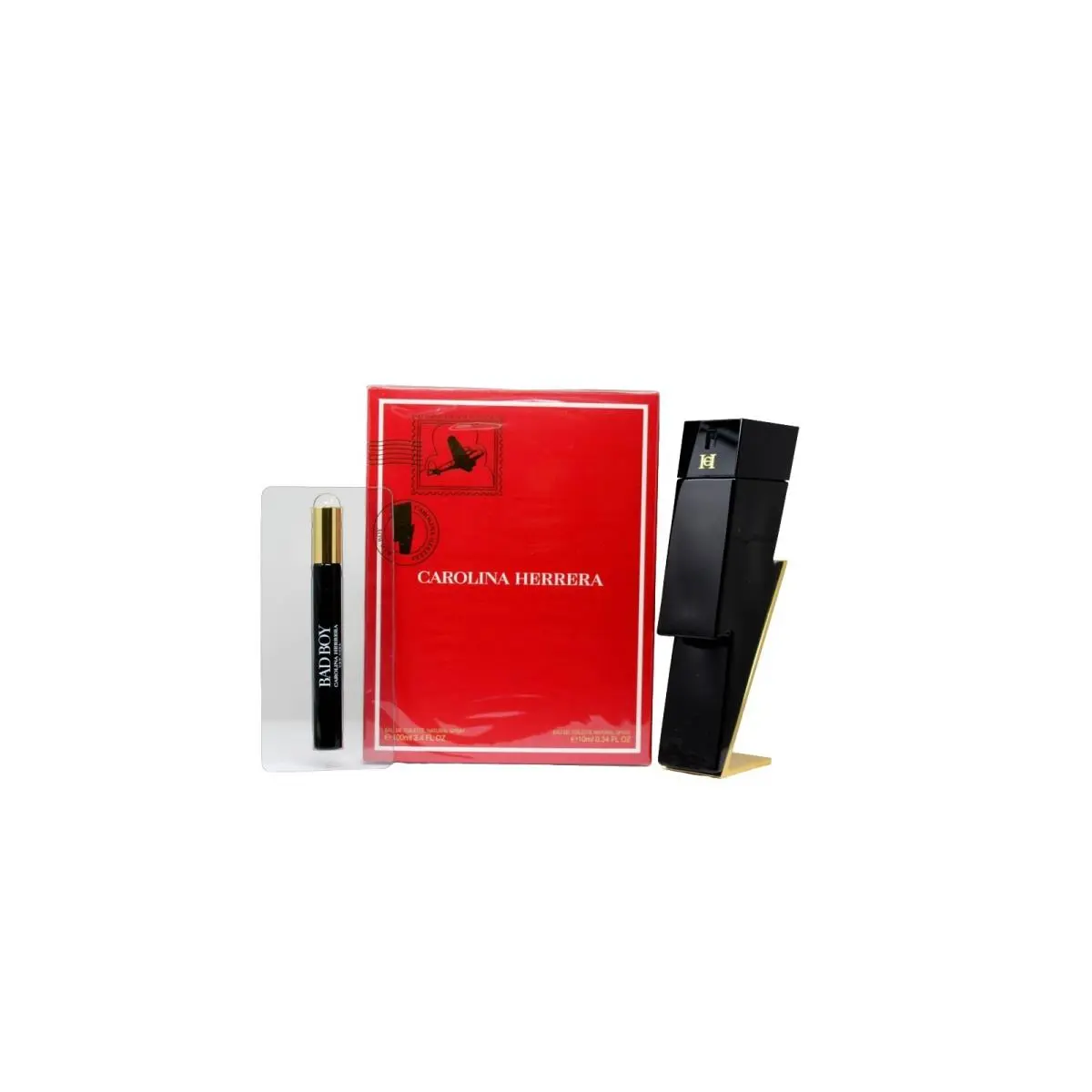 Carolina Herrera Bad Boy 2 Piece Travel Exclusive Eau DE Toilette Spray 100ML