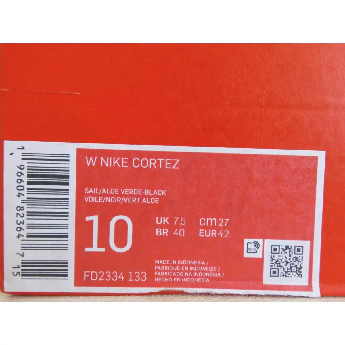 Nike shoes - Nike Cortez - Cortez - FD2334-133 - White (UPC: 196604823647) 3
