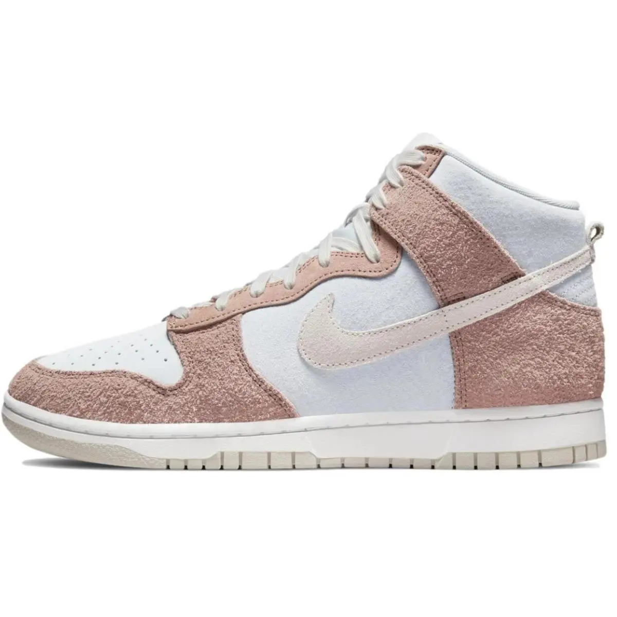 Nike Dunk High Retro Prm Pink/white DH7576-400 Men`s Size 11 - Pink