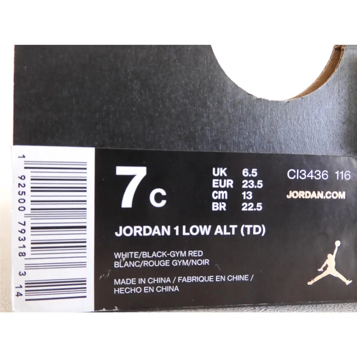 Nike shoes - Air Jordan 1 - Air - White (UPC: 192500793183) 3