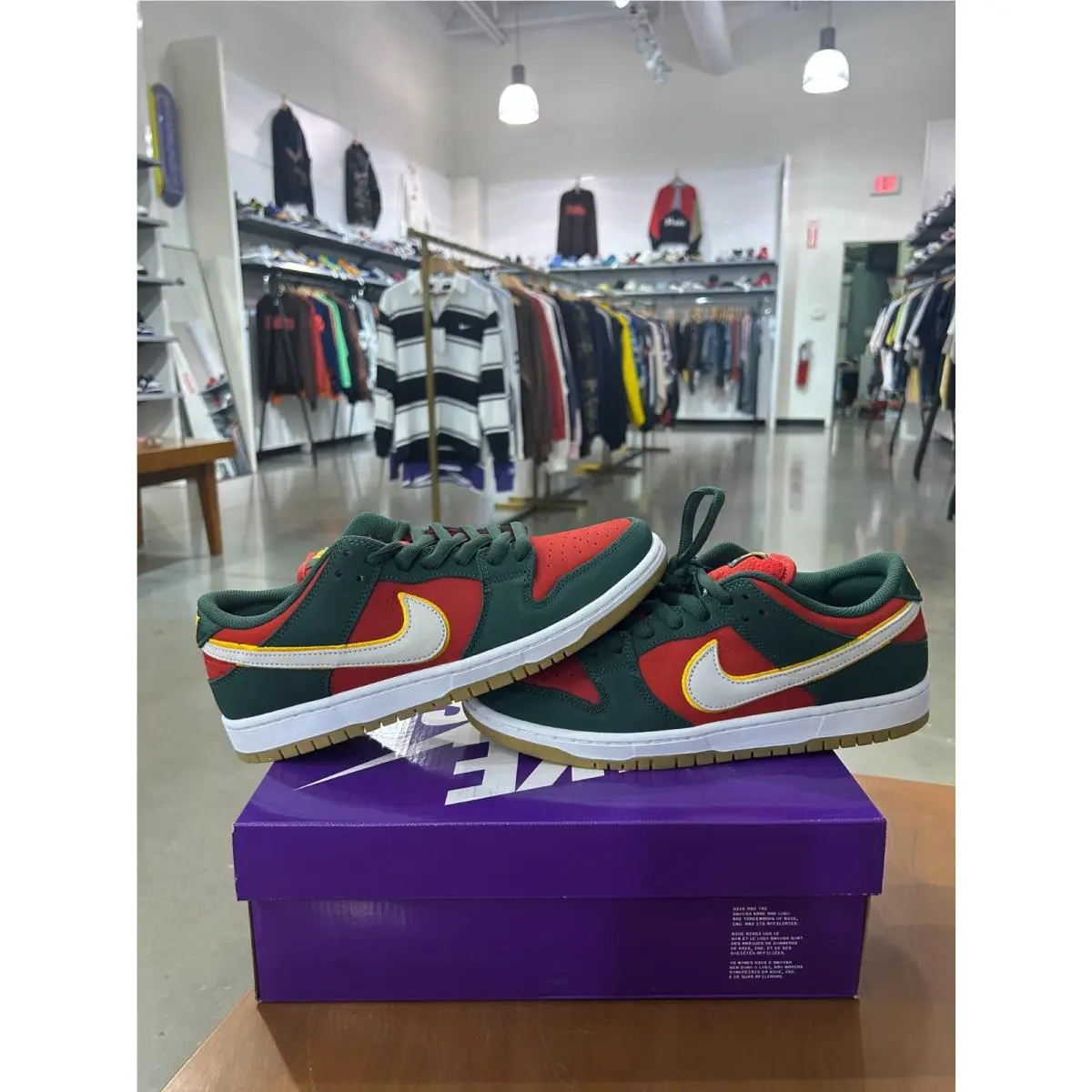 Nike Sb Dunk Low Supersonics Size 9 Ships Fast
