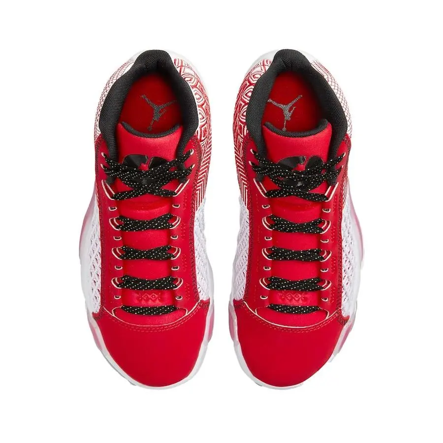 Nike shoes - Air Jordan 38 - Air - DZ3356-100 - White/Black/University Red/Metallic Gold (UPC: 197859080656) 1