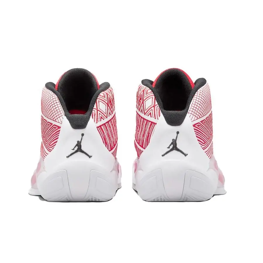 Nike shoes - Air Jordan 38 - Air - DZ3356-100 - White/Black/University Red/Metallic Gold (UPC: 197859080656) 3