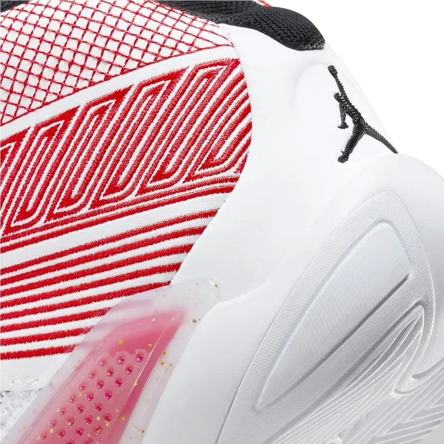 Nike shoes - Air Jordan 38 - Air - DZ3356-100 - White/Black/University Red/Metallic Gold (UPC: 197859080656) 2