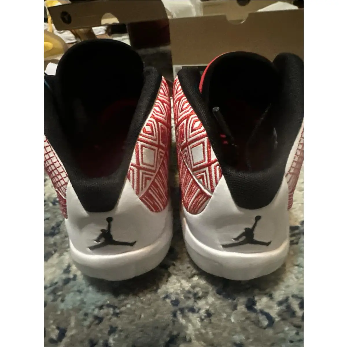 Nike shoes - Air Jordan 38 - Air - DZ3356-100 - Red 1