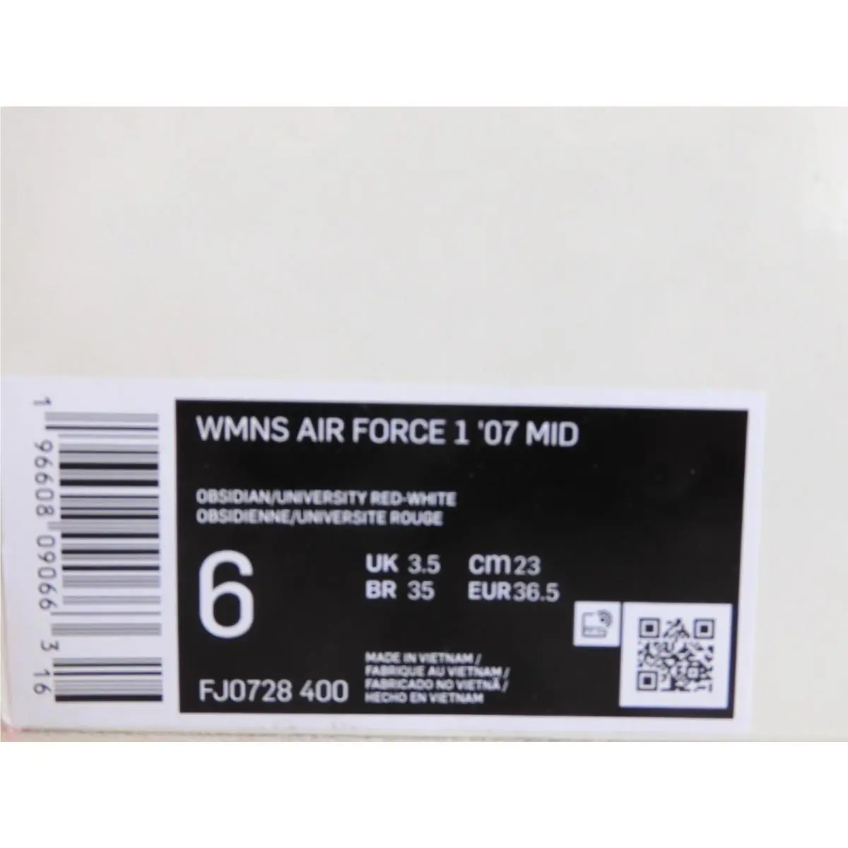 Nike shoes - Nike Air Force 1 - Air Force - FJ0728-400 - Blue (UPC: 196608090663) 4