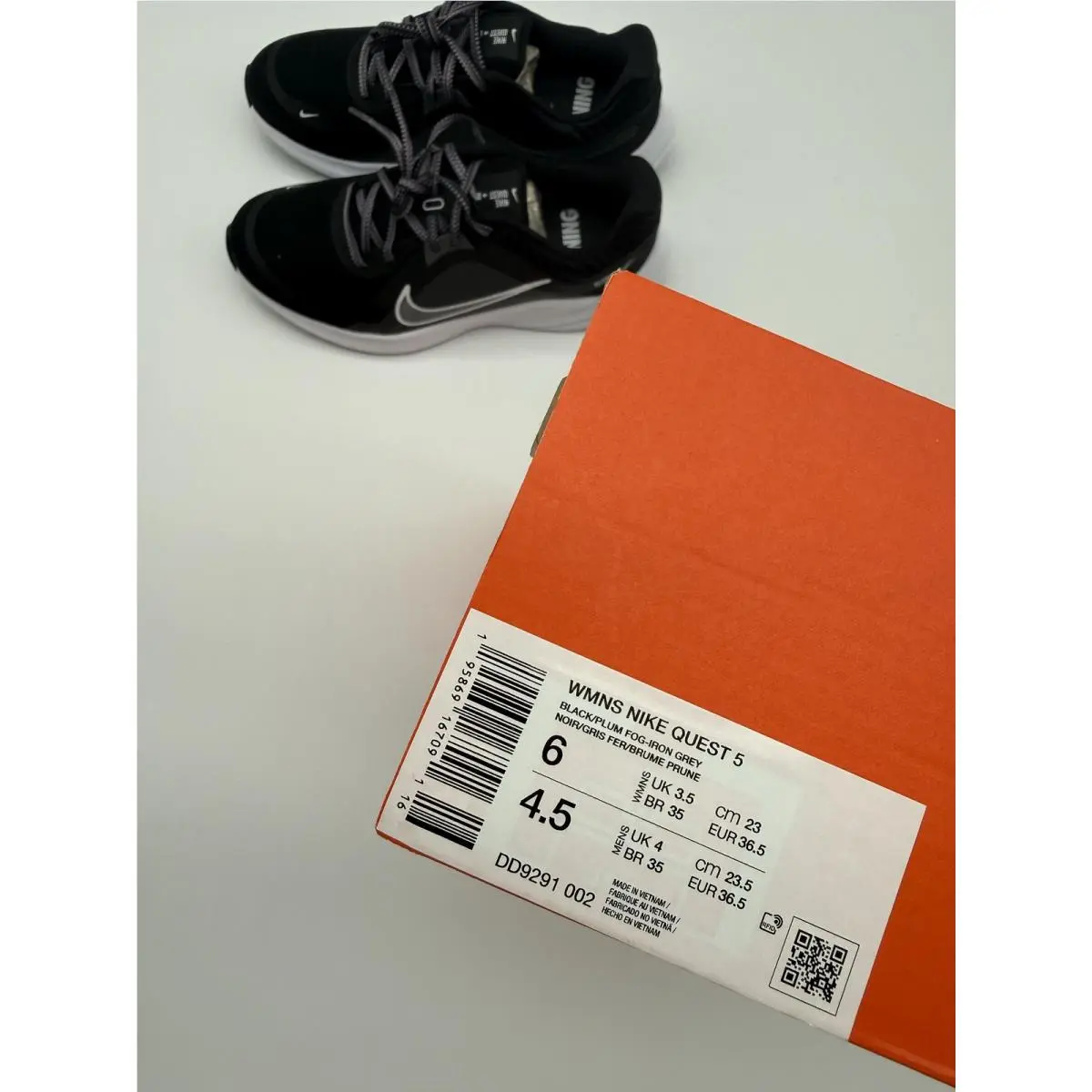 Nike shoes - Nike Quest 5 - Quest - DD9291 002 - Black (UPC: 0195869167091) 8