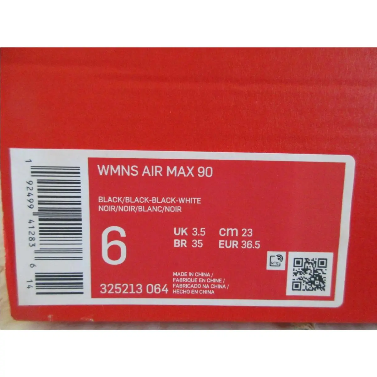 Nike shoes - Nike Air Max 90 - Air Max - 325213-064 - Black 3