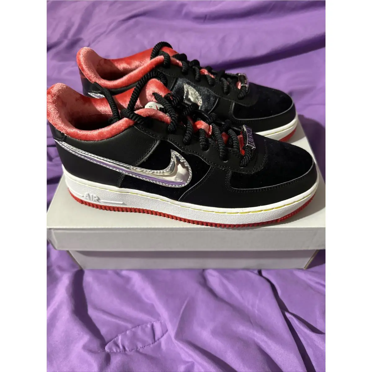 Nike shoes - Nike Air Force 1 - Air Force - DZ5296-001 - Red 1