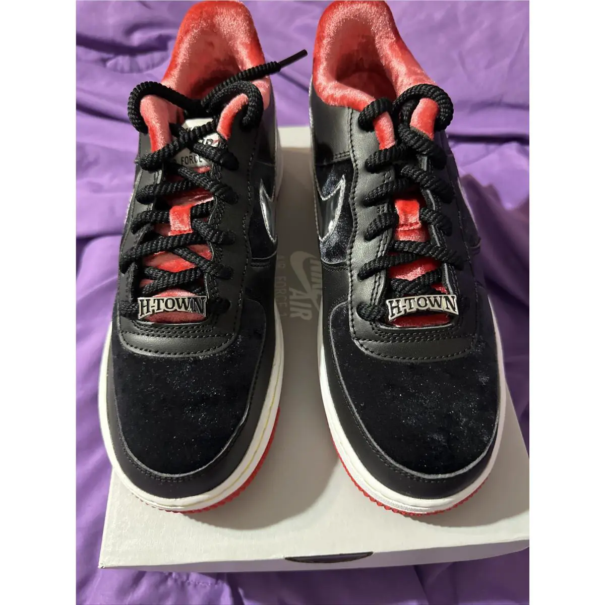 Nike shoes - Nike Air Force 1 - Air Force - DZ5296-001 - Red 2