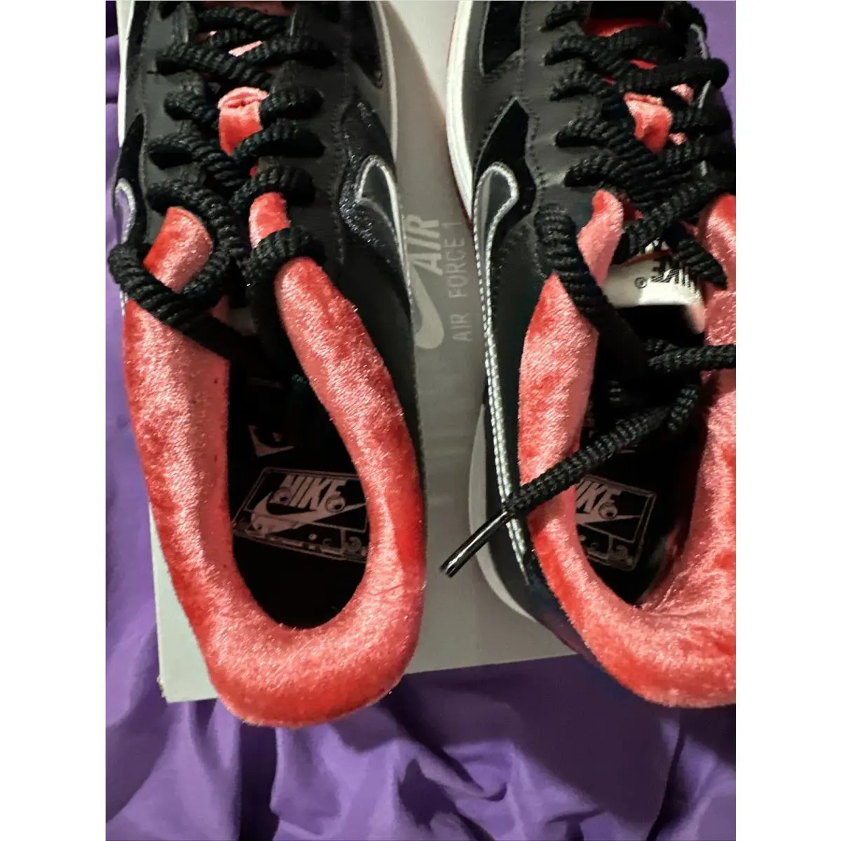 Nike shoes - Nike Air Force 1 - Air Force - DZ5296-001 - Red 3