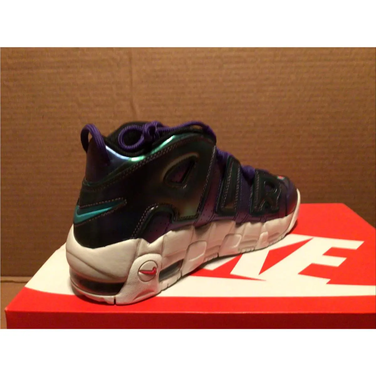 Nike shoes - Nike Air More Uptempo GS - Purple 2