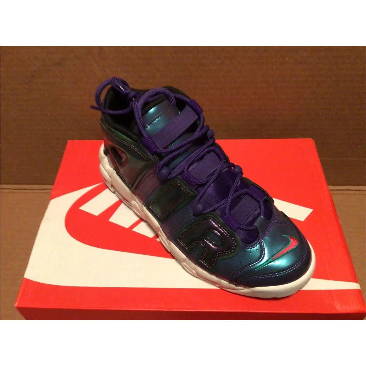 Nike shoes - Nike Air More Uptempo GS - Purple 4