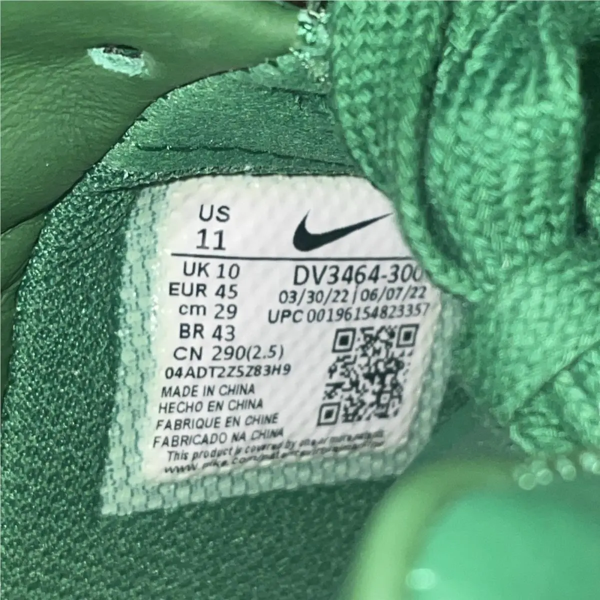 Nike shoes - Nike Air Force 1 Low SP x Ambush - DV3464-300 - Green 4