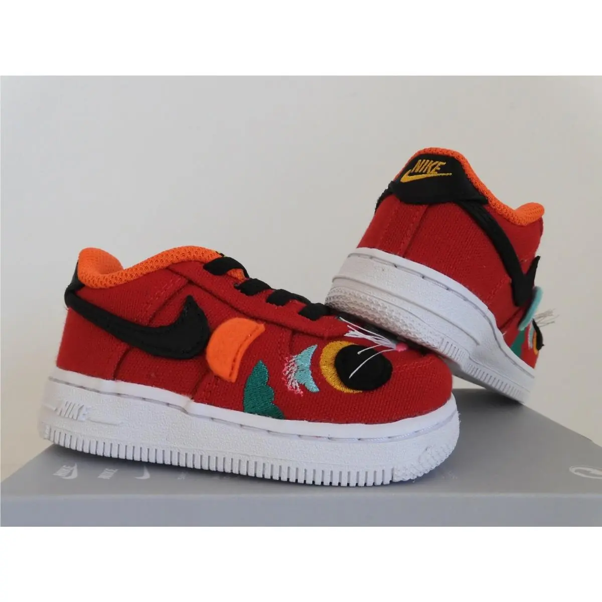 Nike shoes - Nike Air Force 1 - Air Force - Red (UPC: 195866932548) 0