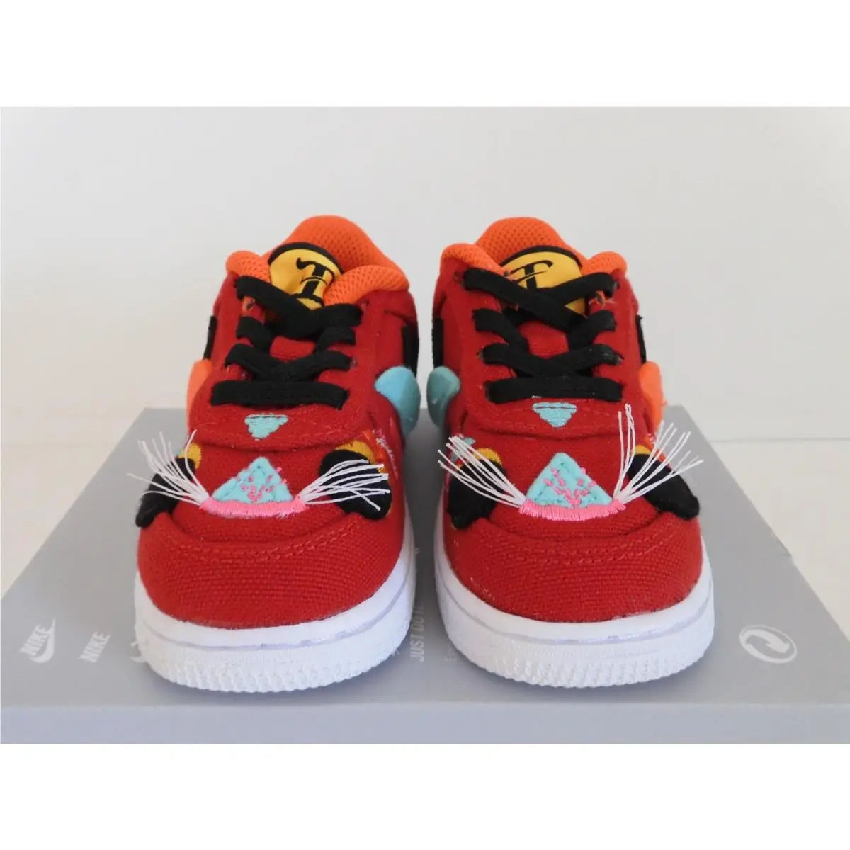 Nike shoes - Nike Air Force 1 - Air Force - Red (UPC: 195866932548) 1