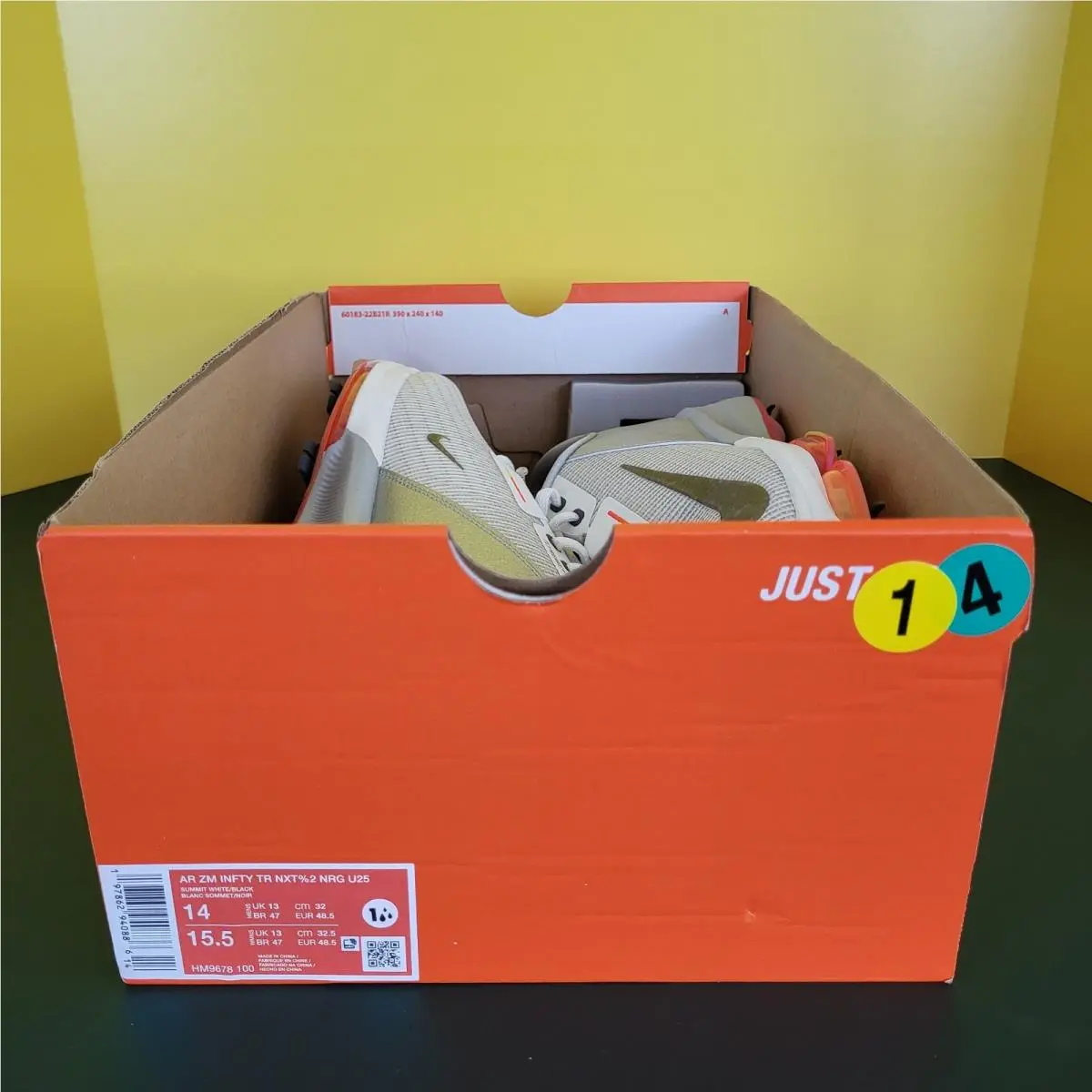 Nike shoes - Nike Infinity - Infinity - HM9678-100 - White, Silver (UPC: 197862935165) 14