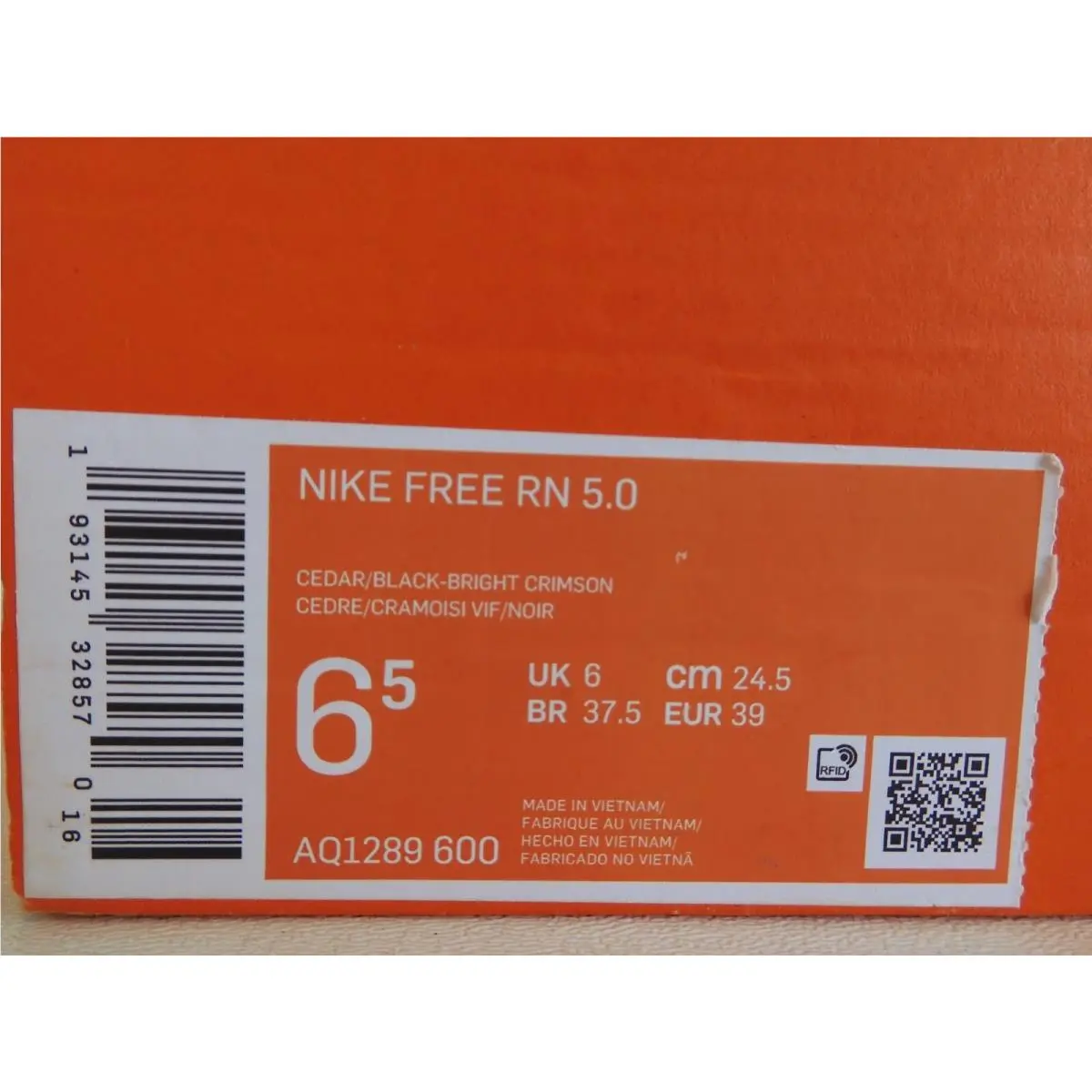 Nike shoes - Nike Free 5.0 - Free - Red (UPC: 193145328570) 3