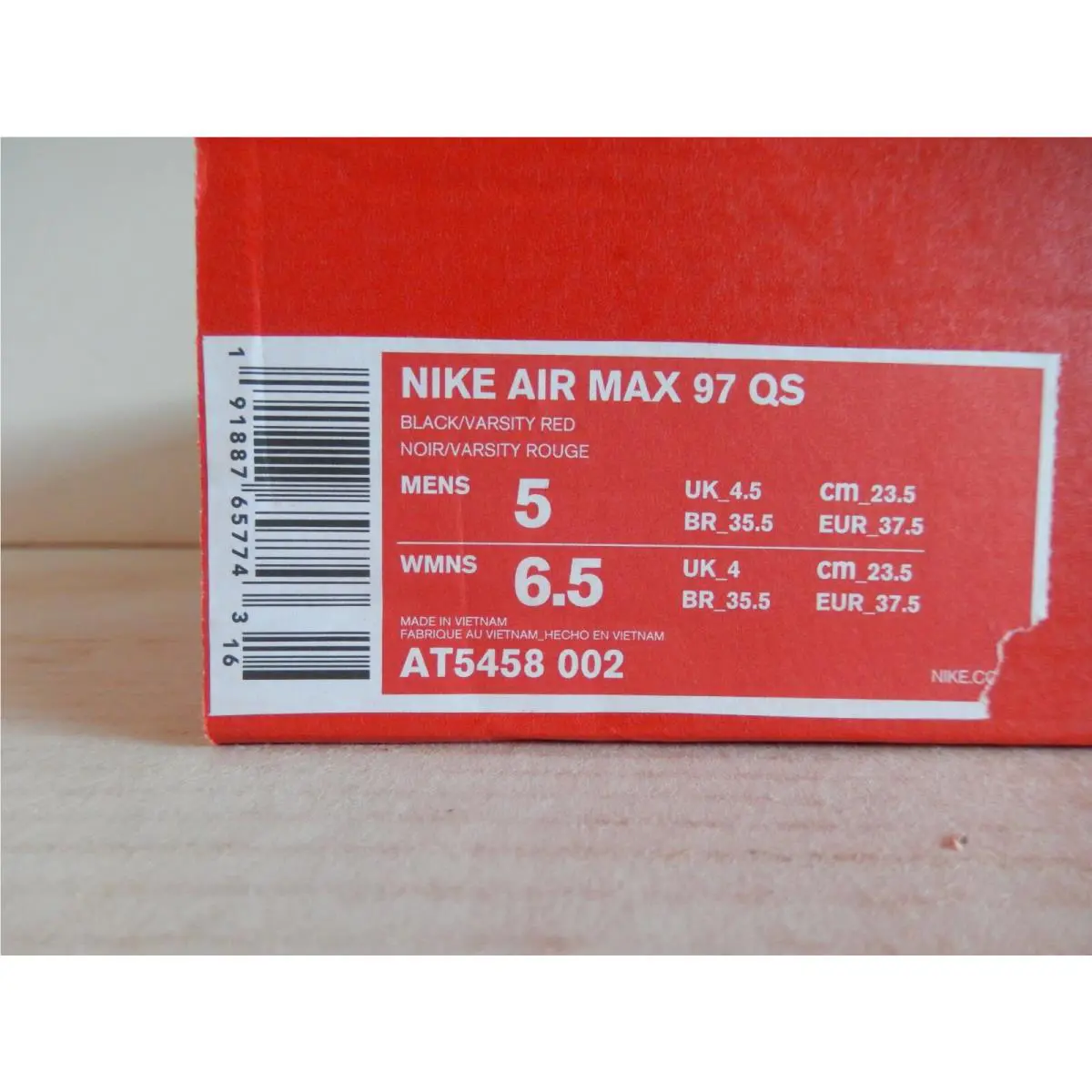 Nike shoes Air Max - Gold 3