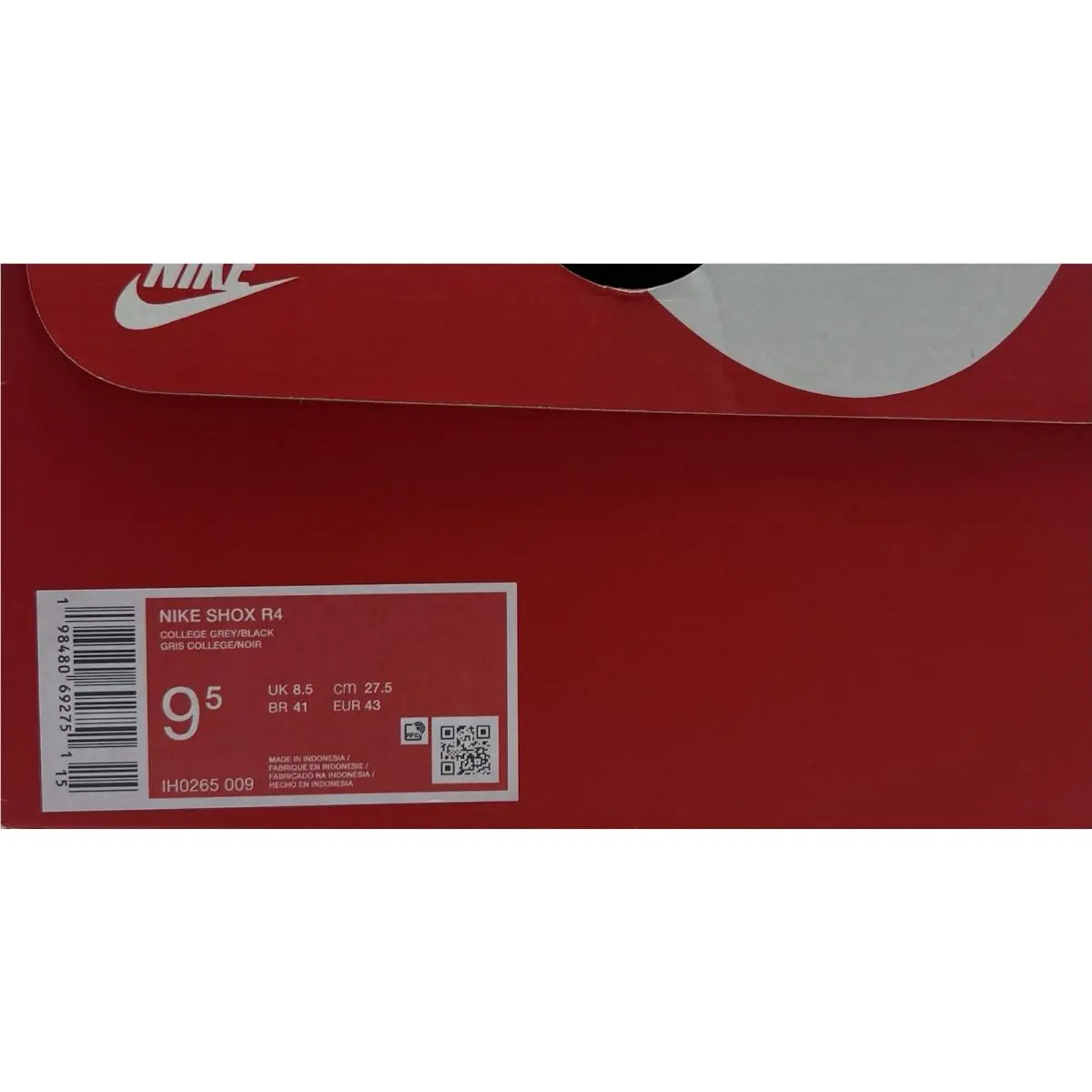 Nike shoes - Nike Shox R4 - Shox - IH0265-009 - Gray 5