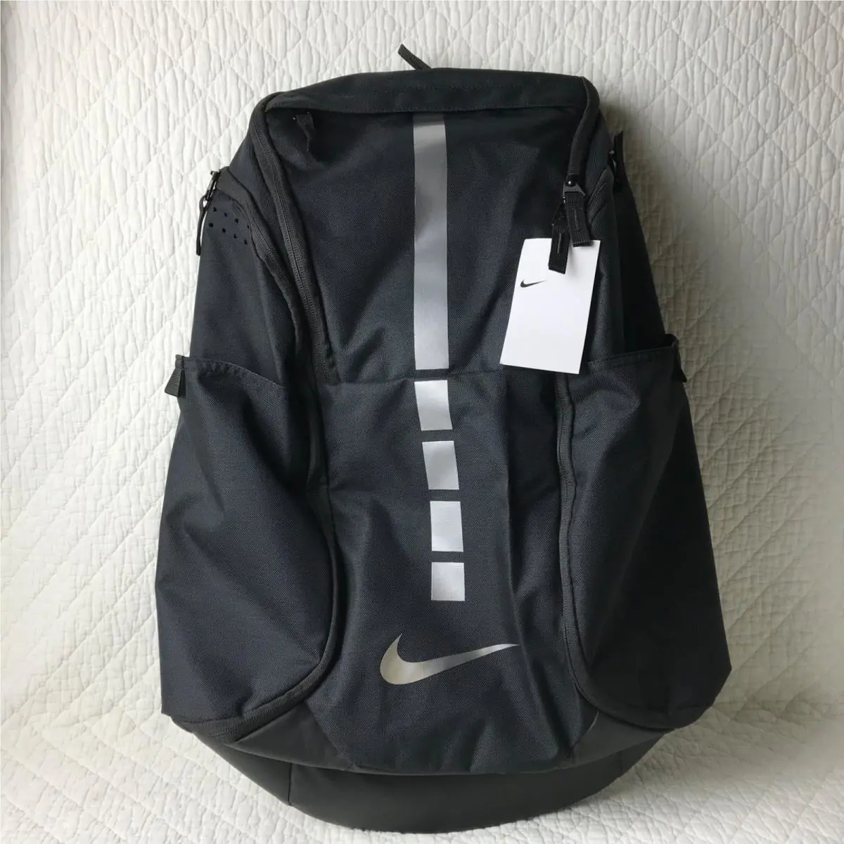 Nike Hoops Elite Pro Backpack Basketball Unisex Black Silver DA1922-011