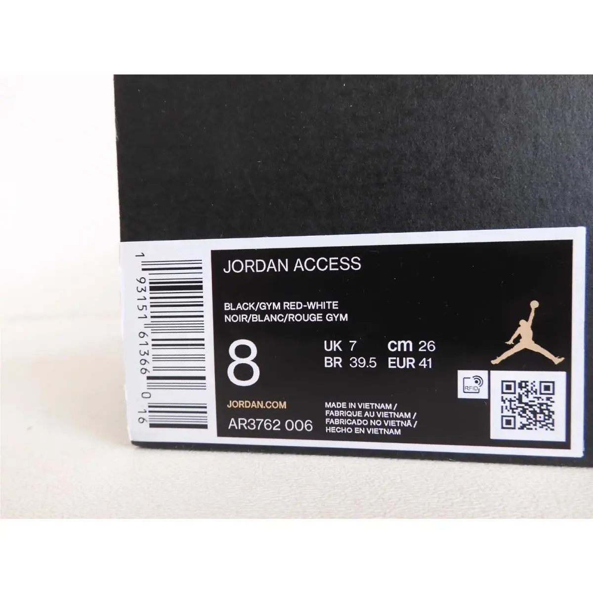 Nike shoes - Air Jordan Access - Air Access - Black (UPC: 193151613660) 3