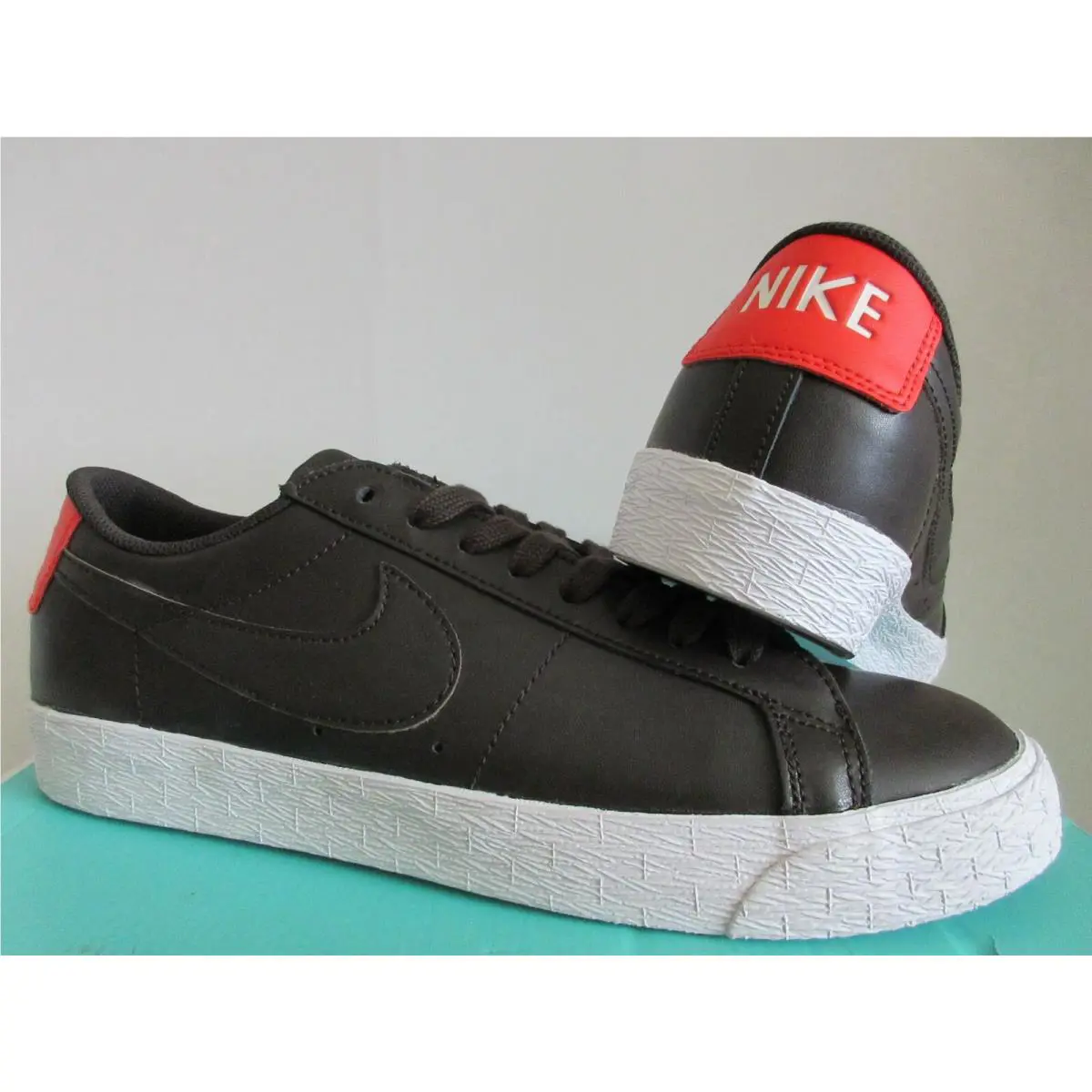 Nike shoes - Nike Sb Blazer Zoom Low - 864347-202 - Brown (UPC: 191887126423) 0