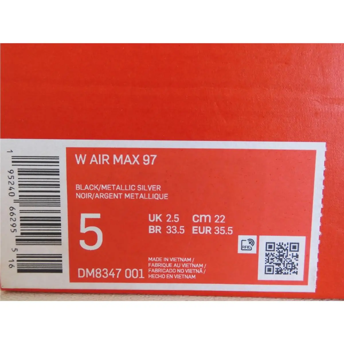 Nike shoes - Nike Air Max 97 - Air Max - Black (UPC: 195240662955) 3