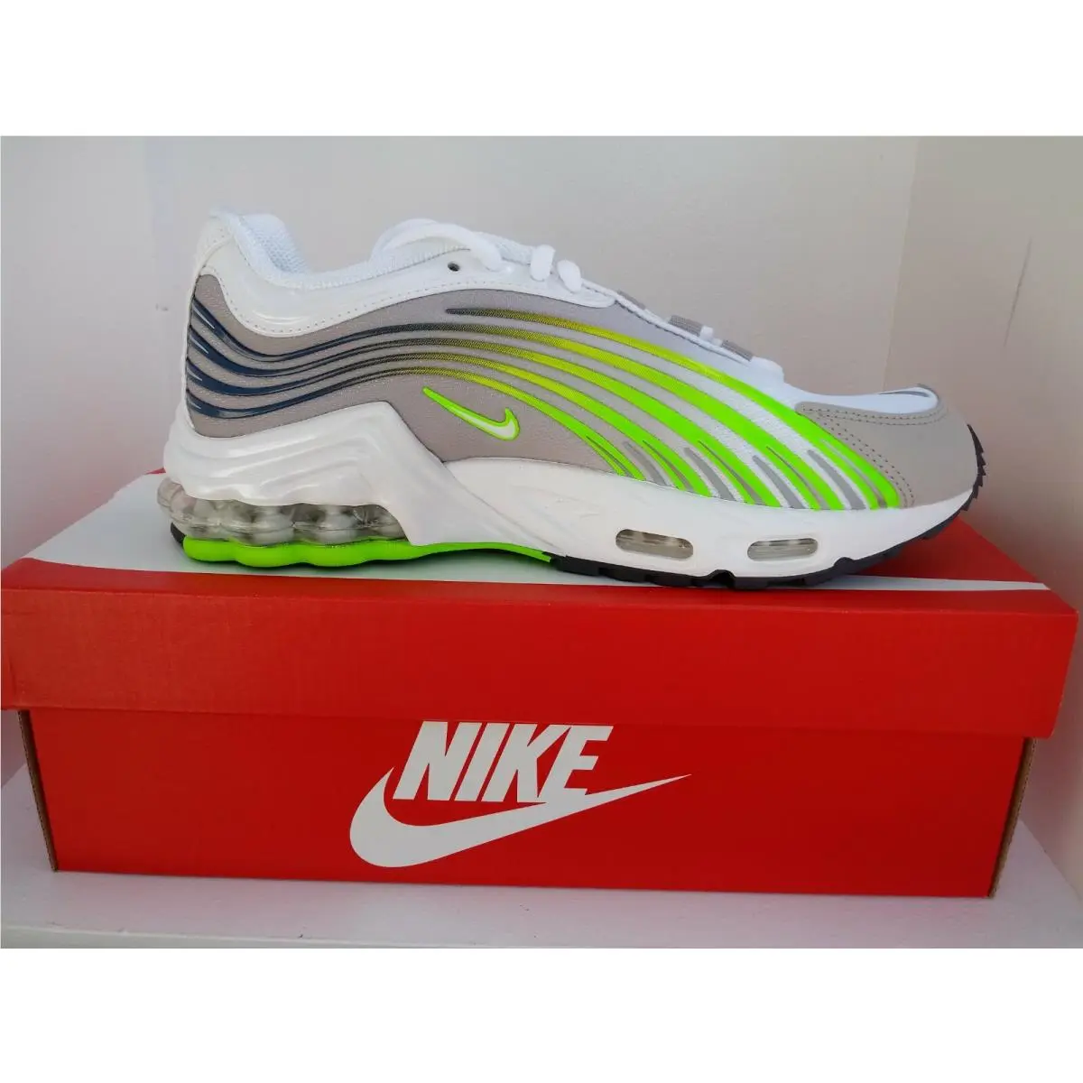 Nike shoes - Nike Air Max Plus II GS - CT4383-002 - College Gray/White (UPC: 194953238389) 8
