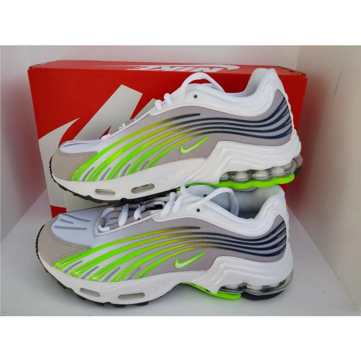 Nike shoes - Nike Air Max Plus II GS - CT4383-002 - College Gray/White (UPC: 194953238389) 0