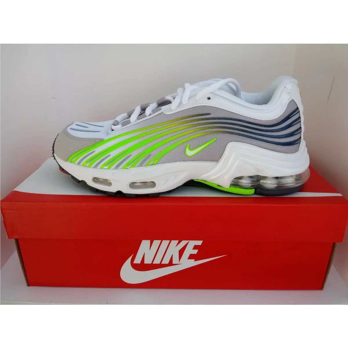 Nike shoes - Nike Air Max Plus II GS - CT4383-002 - College Gray/White (UPC: 194953238389) 7