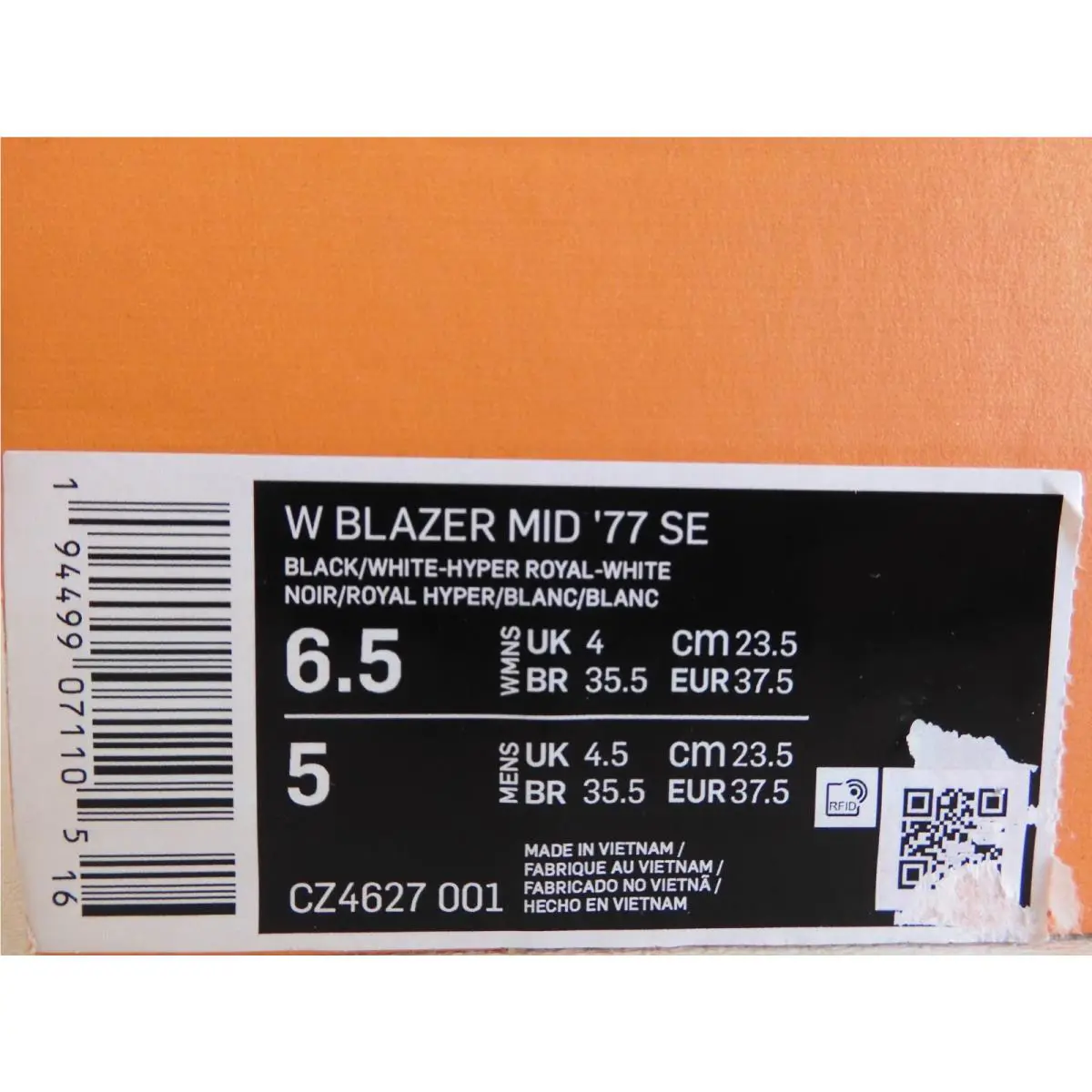 Nike shoes - Nike Blazer 77 - Blazer - Black (UPC: 194499071105) 3