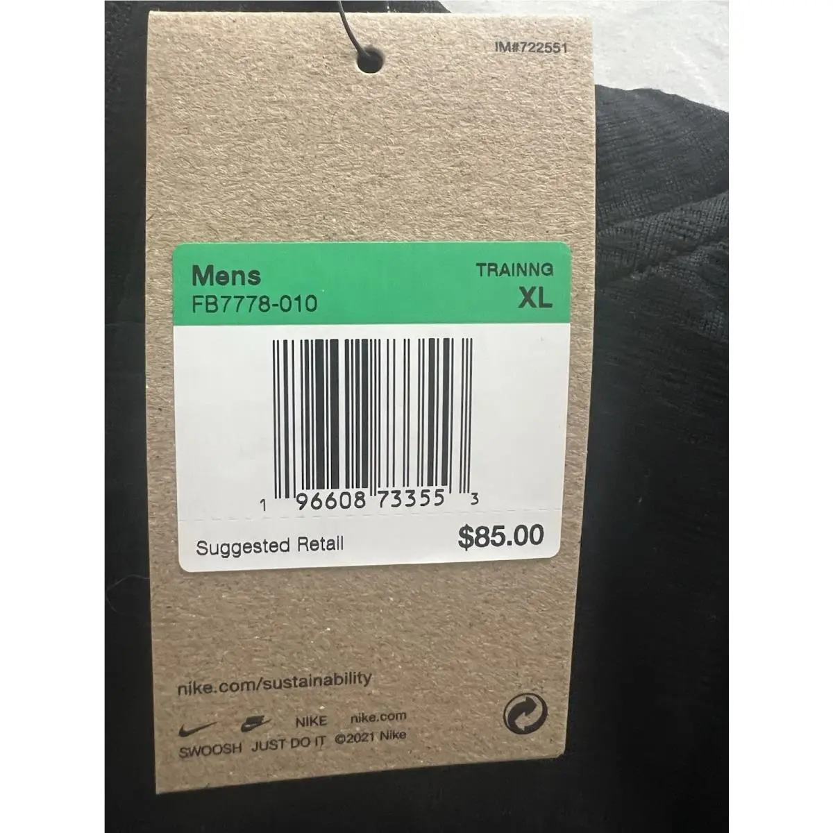Nike clothing - FB7778-010 - FB7778010 - Black 9
