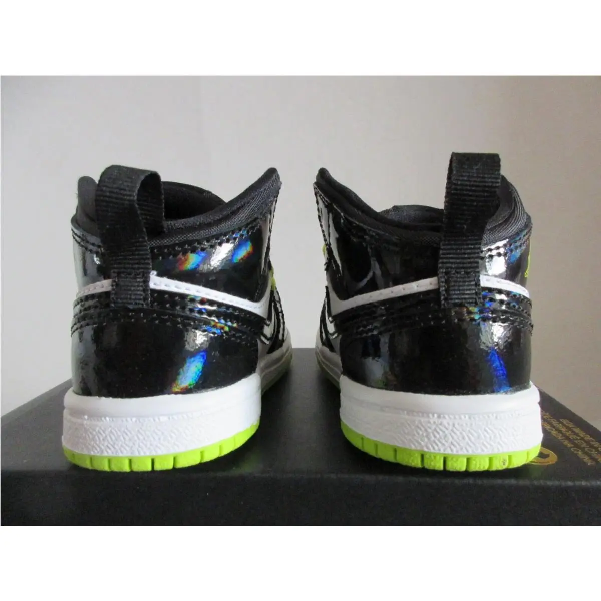 Nike shoes - Air Jordan 1 Mid - Air Mid - Black (UPC: 192499688156) 2