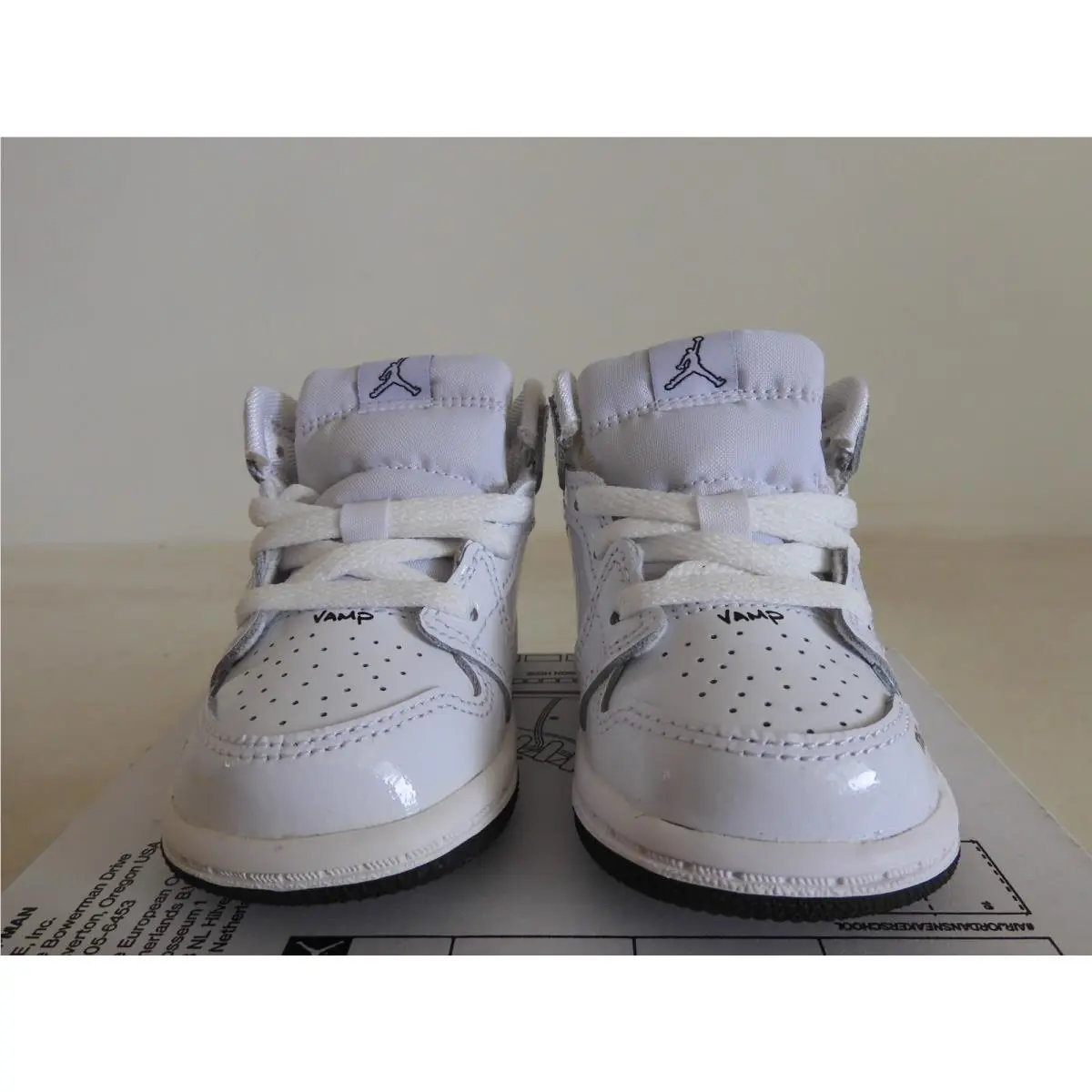 Nike shoes - Air Jordan 1 Mid - Air Mid - White (UPC: 195866444584) 1