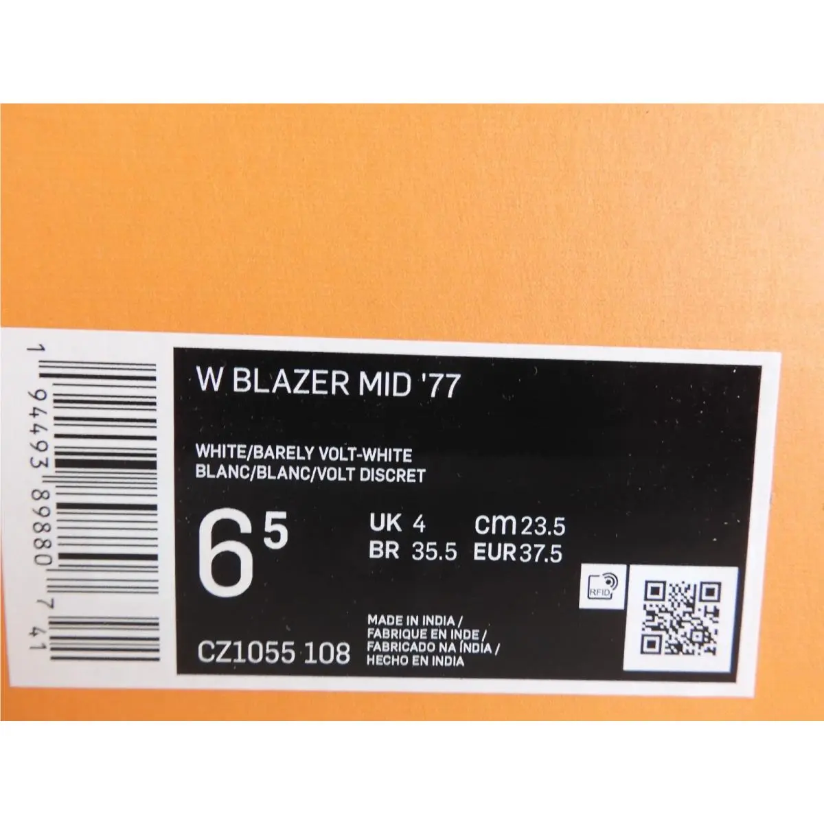 Nike shoes - Nike Blazer 77 - Blazer - White (UPC: 194493898807) 3